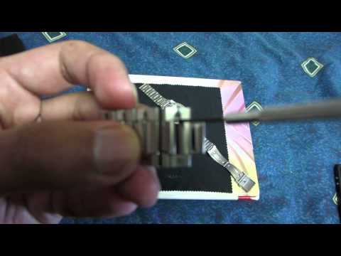 how to adjust watch band