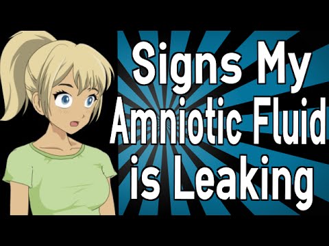 how to test for amniotic fluid leak