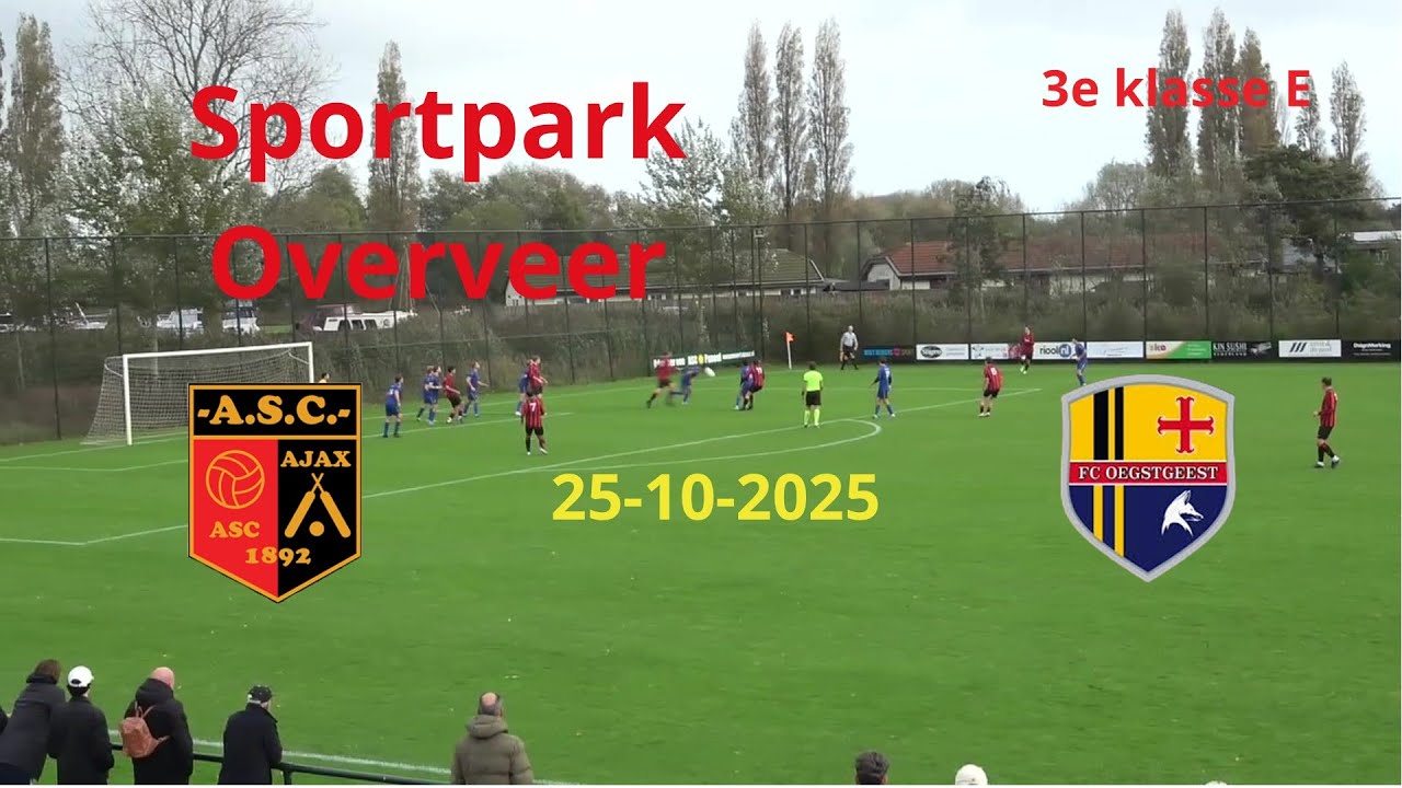 Kevin Driesen (FC Oegstgeest) en Max van Wijck (ASC) blikken vooruit op de derby