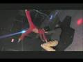 Partner Yoga playing music, visuals, lasers