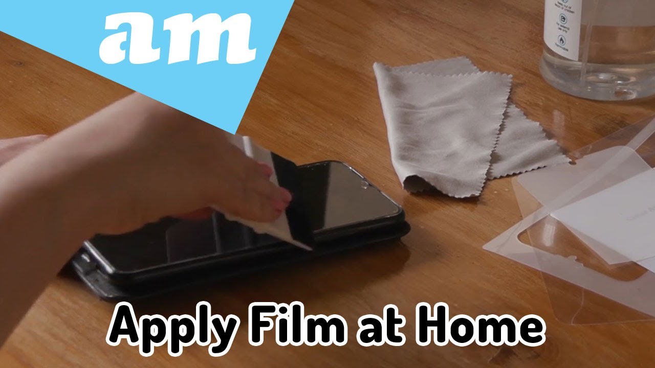 Apply Film At Home, Easy Steps to Apply Screen Films Cut by V-Auto Film Cutter