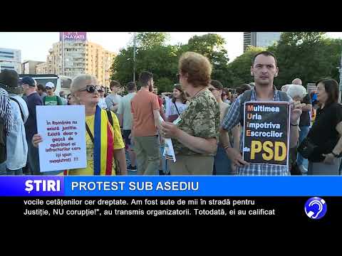 Manifestație pentru apărarea democrației