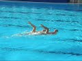 RUSSIA DUET - European Junior Synchro Championships Calella