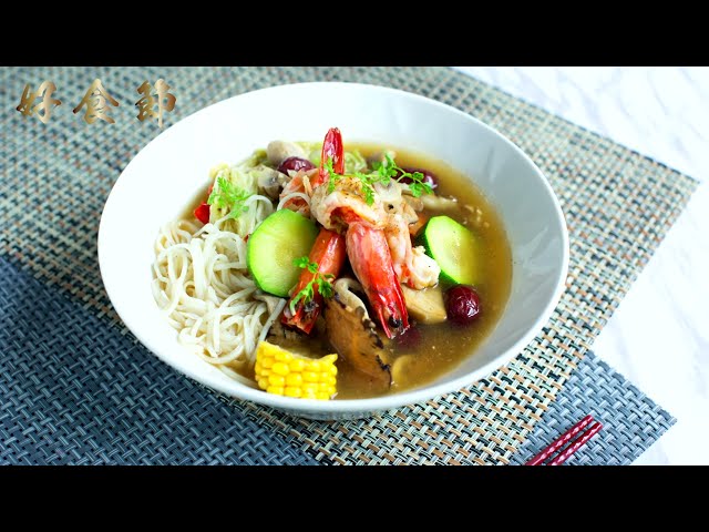 好食節 #33 醉蝦野菇麵線