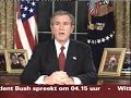 George W Bush clowning around before announcing the Iraqi Wa George W Bush clowning around before announcing the Iraqi Wa