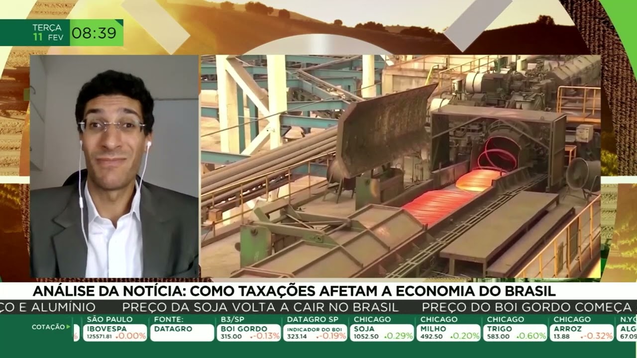 Agro brasileiro acompanha a política de tarifação dos EUA