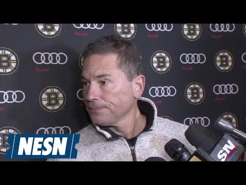 Video: Bruce Cassidy, Brad Marchand On Going For Fifth Straight Win vs. Calgary