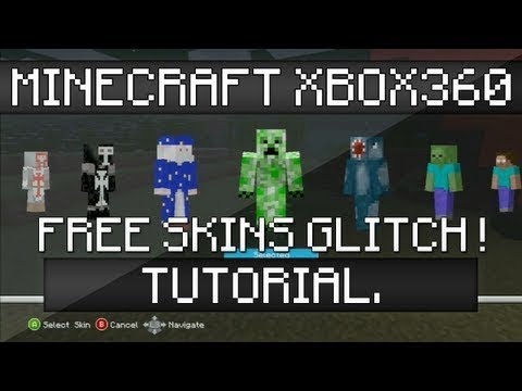 how to change skin in minecraft xbox