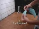 Como tirar uma rolha de dentro de uma garrafa