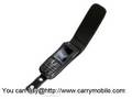 Carrymobile Leather Case for Nokia 6212 classic - Flip Type (Black)