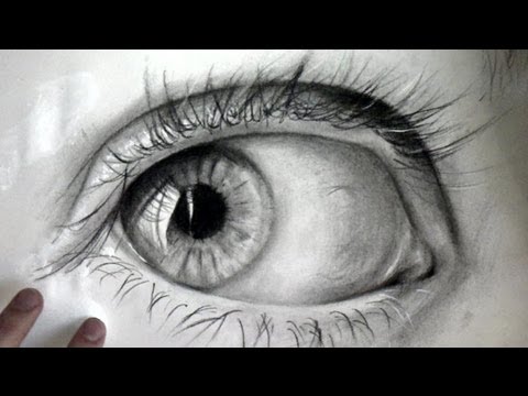 how to draw hyper realistic eyes