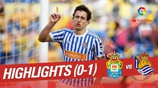 Resumen de UD Las Palmas vs Real Sociedad (0-1)