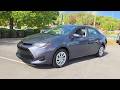 Used 2018 Slate Metallic TOYOTA LE video 1