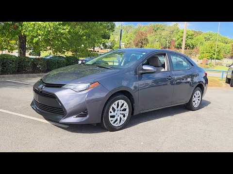Used 2018 Slate Metallic TOYOTA LE image 1