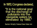 Clean Water 101 -- JohnCronin.Net