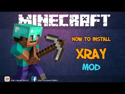 how to download x ray vision on minecraft