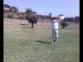 funny golf accident - golf blooper