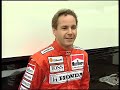 Interviews and testing with Gerhard Berger and Ayrton Senna.