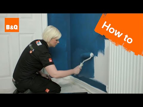 how to paint a room w