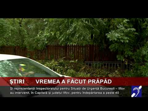 Vremea a făcut prăpăd