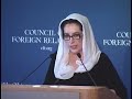 A Conversation with Benazir Bhutto A Conversation with Benazir Bhutto