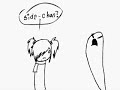 stealing pocky from NEON
