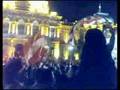 Festejo en la Plaza del ascenso de San Martin a la Primera A