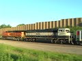 BNSF Coal Trains Before and After Milwaukee Road 261
