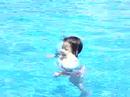 Rizelle Swimming on Kauai