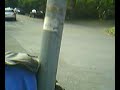 Fayyaz walks into a pole