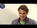 Roger Federer re-lives his Wimbledon memories ...