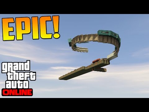 TORNADO AEREO!!! - Gameplay GTA 5 Online Funny Moments (Carrera GTA V PS4)