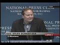 Brian Schweitzer Energy Policy II