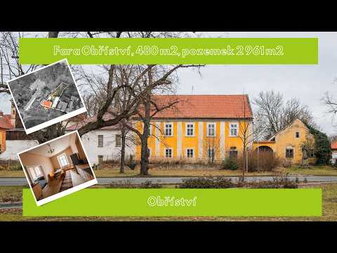 Video Objekt Fary, 480 m2, pozemek 2 961 m2, Obříství