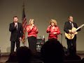 from a concert on 4/25/08 in acworth, georgia.  group members are dave emery, julie hudson, penny greene, and stan hill.  the group website is http://www.thechuckwagongang.net