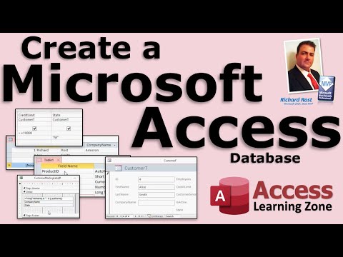 Access - In this beginner Microsoft Access video tutorial, you will learn how to create your first database in Access 2013. You will build a customer table, query, fo...