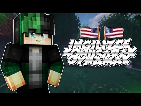 😱İNGİLİZCE KONUŞARAK OYUN OYNAMAK!😱(MC:SG #73) w/ - Minecraft #saveyourinternet