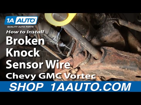 How To Install Replace Broken Knock Sensor Wire Chevy GMC Vortec 5700 1AAuto.com