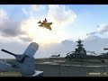 F-35 Unintended loop right off the carrier deck during vertical take-off