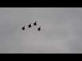 Steelers-Ravens Divisional Playoff - Fighter Jet Fly Over