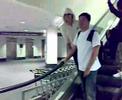 pda at sfo airport