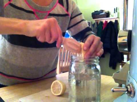 how to descale a kettle with lemon