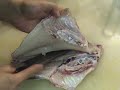 鯛のさばき方 水洗い~3枚おろし(Red sea bream HD) 鯛の尾頭付き