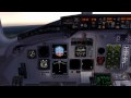 MD-80 Spanair - Cockpit takeoff at Ibiza
