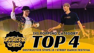 Kevin Lee vs Jiggy Jaya – DESTRUCTIVE STEPS 15 1V1 POPPING TOP4