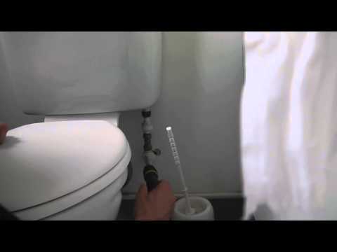 how to isolate water to house