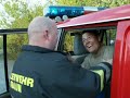 Freiwillige Feuerwehr Traun - �bung Geb�udeeinsturz