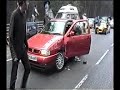 Ferrari F355 Berlinetta burnout then crash