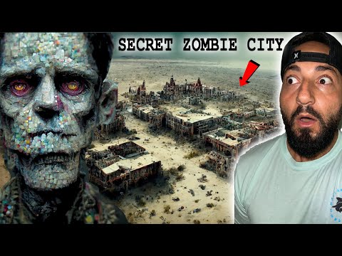SECRET ABANDONED ZOMBIE APOCALYPSE GHOST TOWN IN THE DESERT // *EAGLE MOUNTAIN* | MOE SARGI