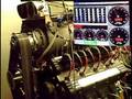 Supercharged DOHC motor on the dyno